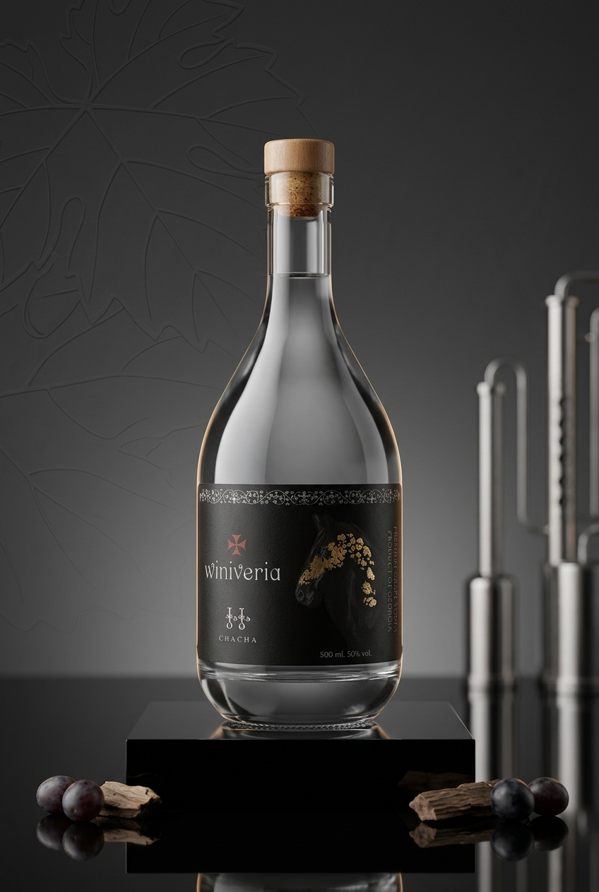 Winiveria Chacha 50% | Premium Georgian Grape Spirit– TAMADA