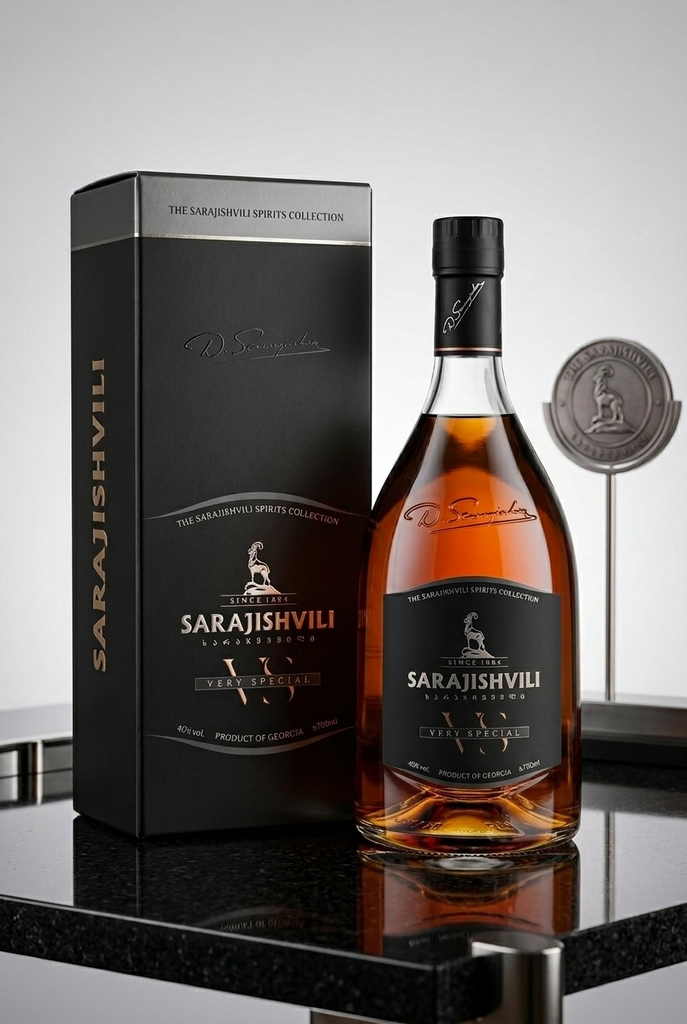 SARAJISHVILI VS (10 Year Old) Brandy 700mL– TAMADA