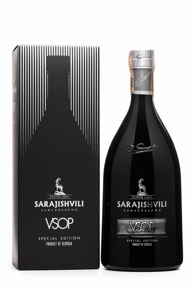 Sarajishvili VSOP Black Brandy | Premium Georgian Brandy Australia