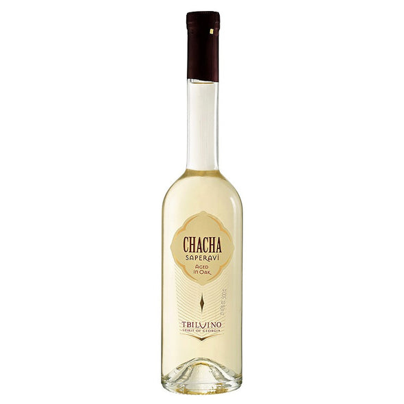 Tbilvino Chacha SAPERAVI OAK AGED Georgian Vodka Chacha 500ml - TAMADA
