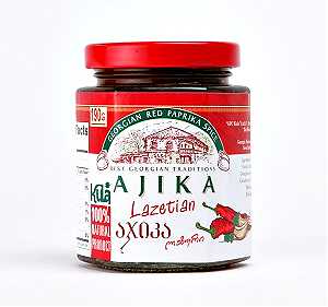 HOT Georgian Lazetian Ajika Sauce 190g - TAMADA